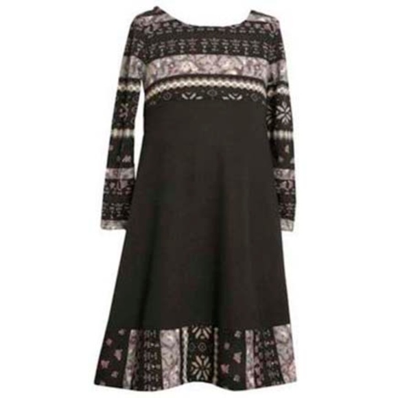 BRAND NEW BONNIE JEAN PLUS SIZE GIRLS SWEATER DRES - Picture 1 of 1